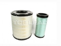 Piezas del Motor Diesel de Shangchai Filtro Aire A-5549 + A-5550 Para D6114