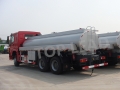 中国重汽豪威6 x 4 aceite y camión tanque, camión水箱de 18m3可燃物，petróleo柴油运输camiones水箱