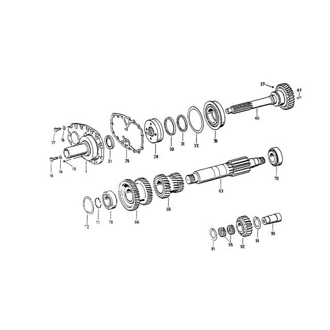 Ruedas, layshaft y 5s-150gp inoutshaft