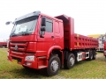 热门销售40吨自卸车，Howo 8x4自卸卡车，笨拙的卡车