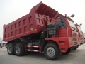 70吨中国重汽HOWO迷你车à benne basculante 371HP, ZZ5707S3840AJ, camion à benne basculante pour utilisation de Mine