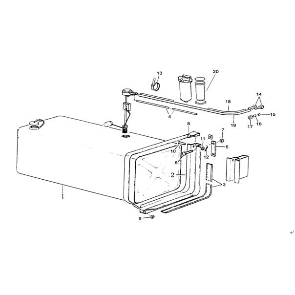 RÉSERVOIR D’ESSENCE 350L