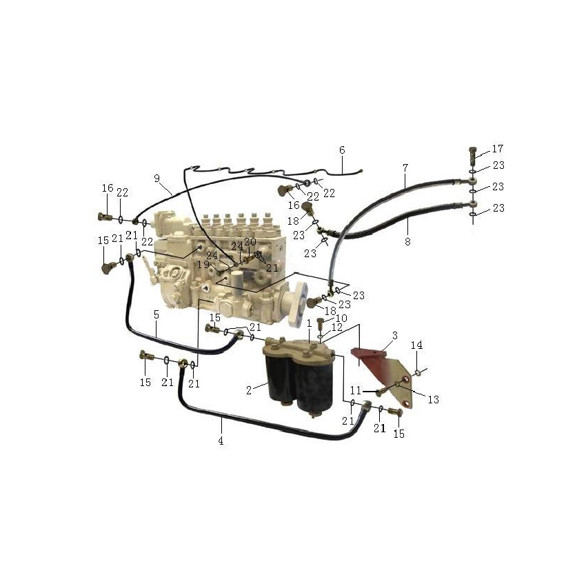 WD615POMPED'INJE