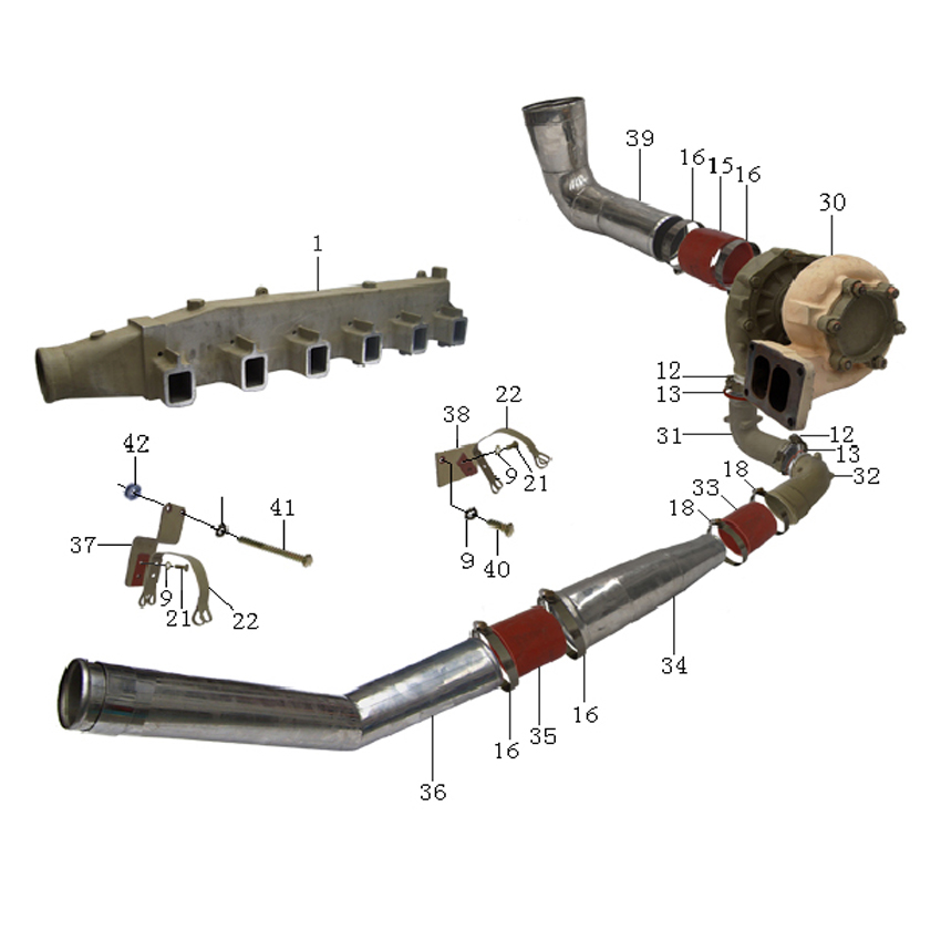 Colector deAmbissão（4Válvulas）