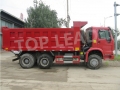 Sinotruk Howo 6x4用标准驾驶室的自卸车，10轮自卸卡车，25吨卸车卡车